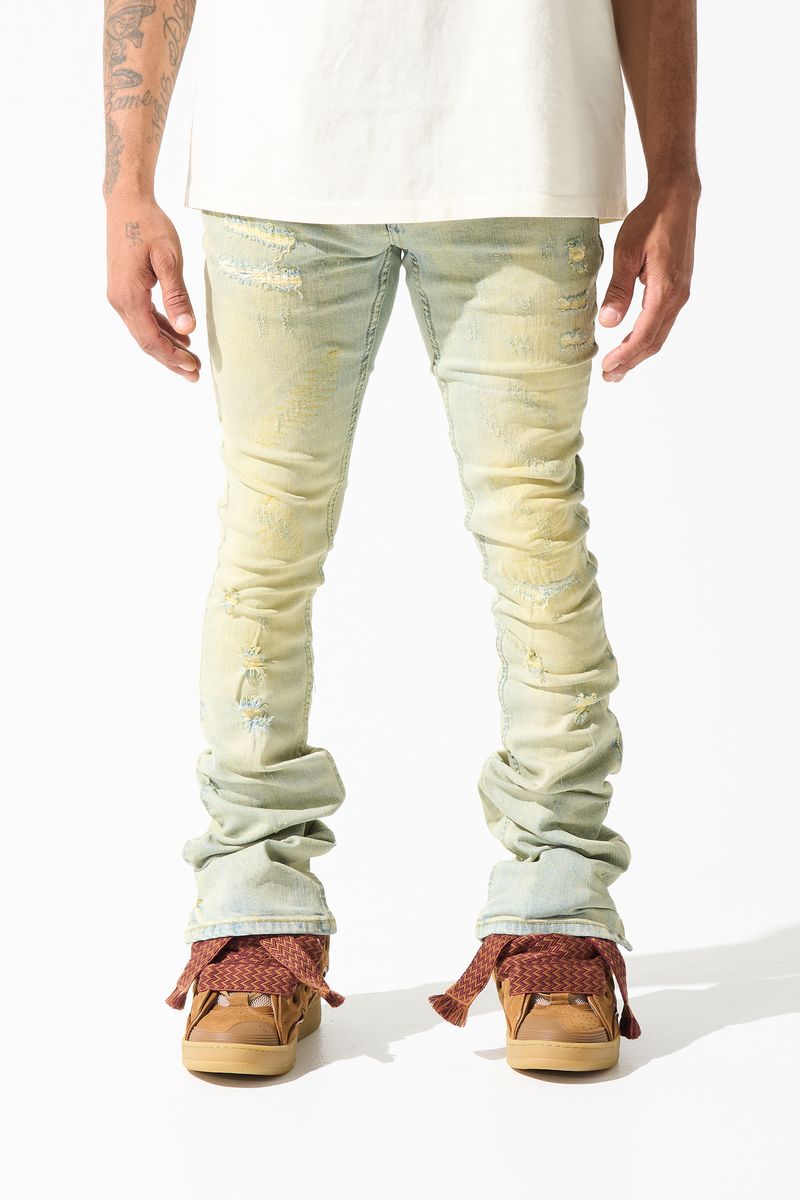 Serenede Stacked Jeans