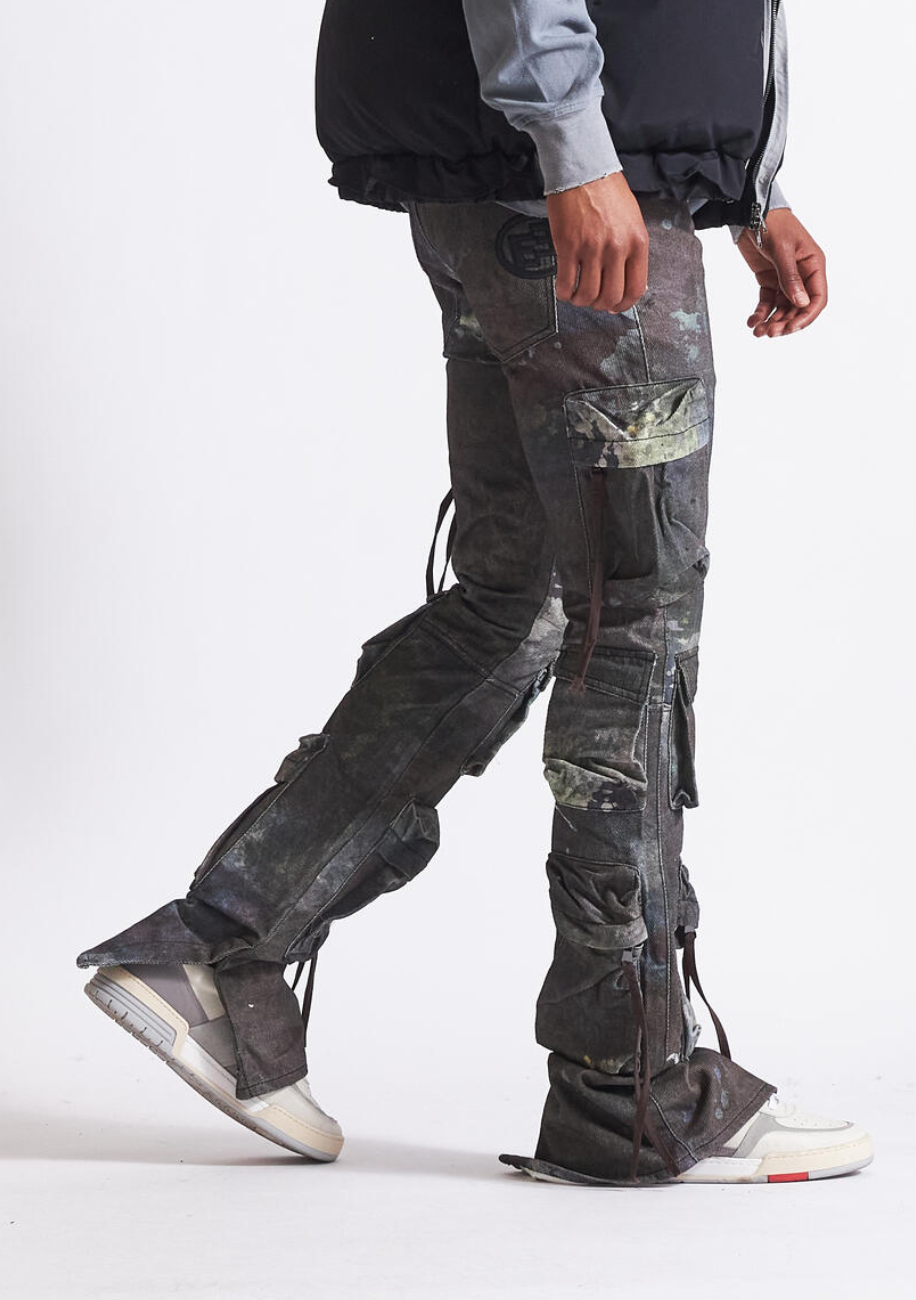 Embellish Cargo Jeans