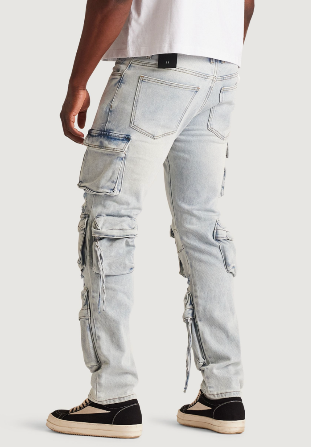 Embellish Cargo Jeans