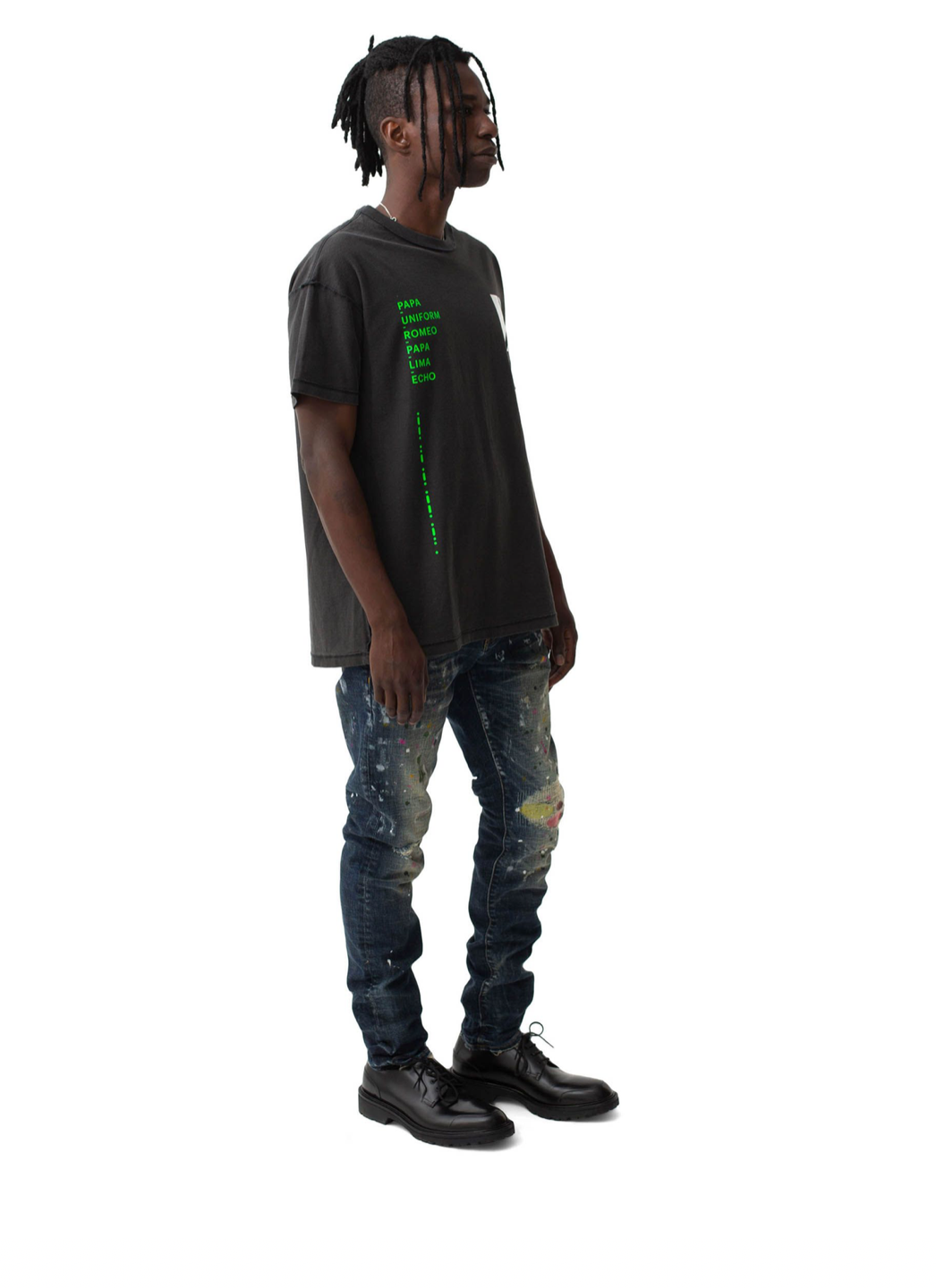 Purple Denim Jeans | crispmen.