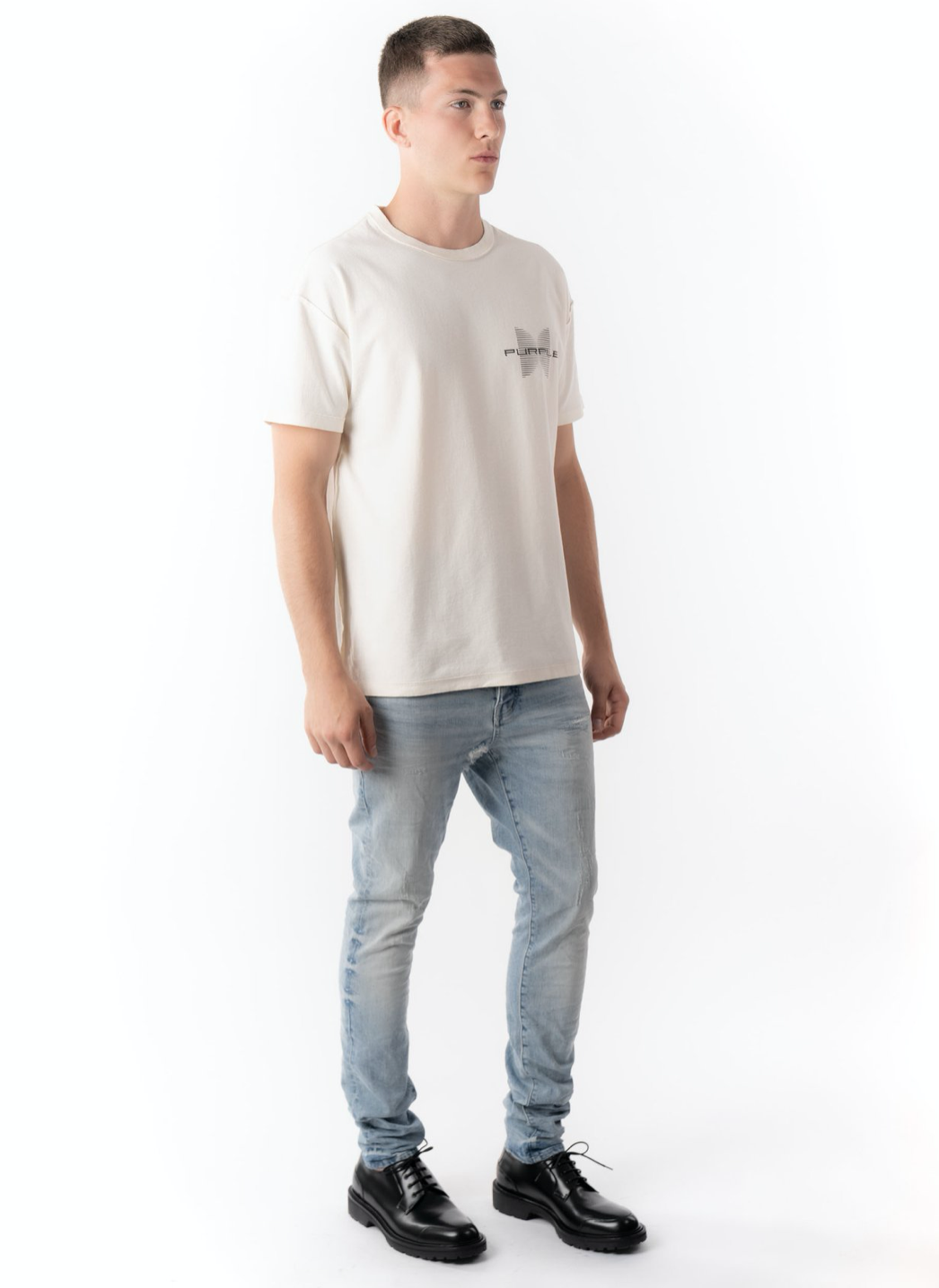 Purple denim Jeans | crispmen.