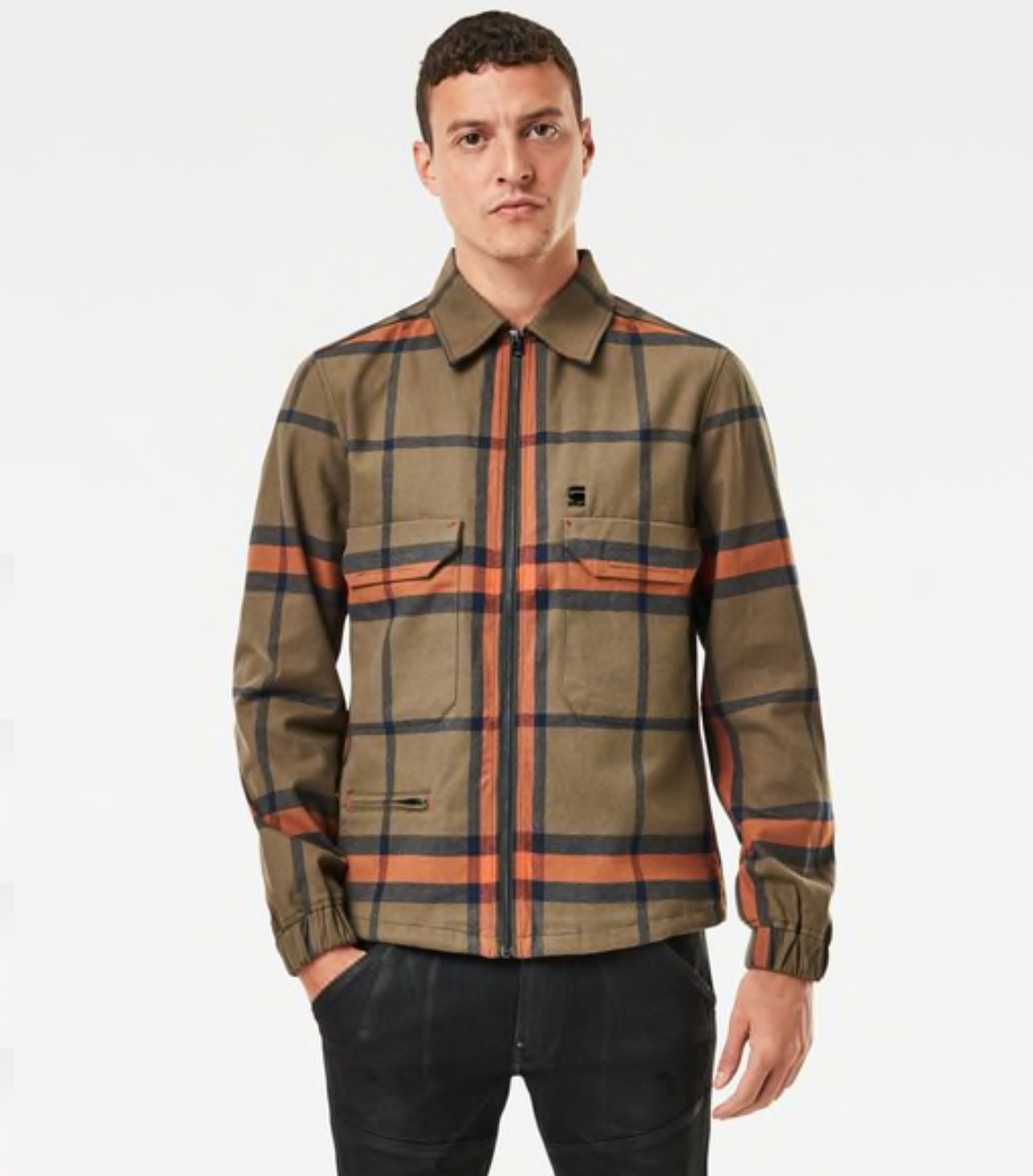 G-Star Plaid Overshirt | crispmen.