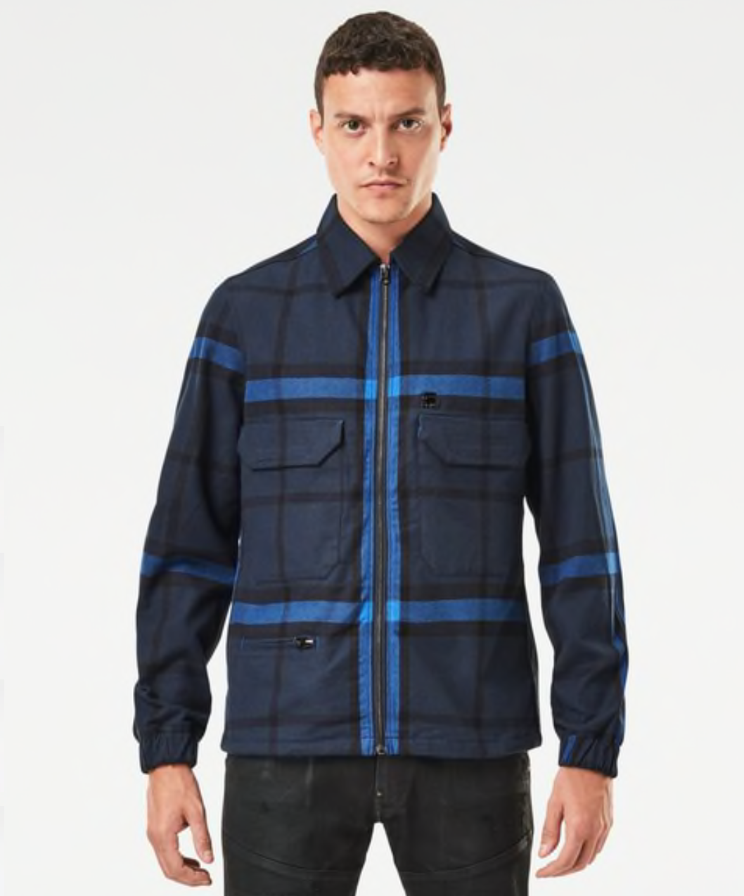 G-Star Plaid Overshirt | crispmen.