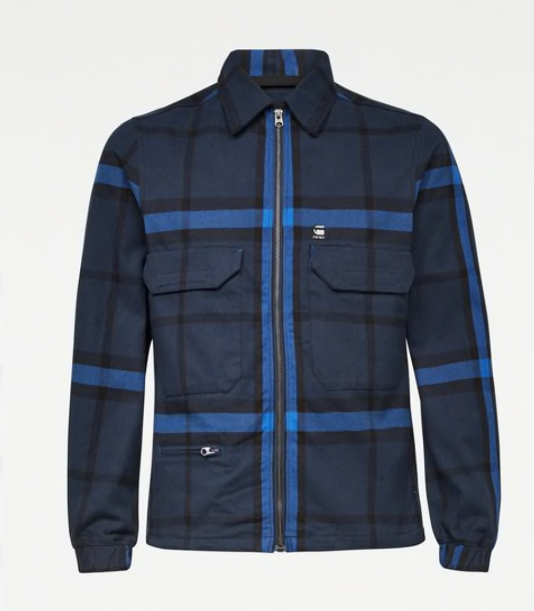 G-Star Plaid Overshirt | crispmen.