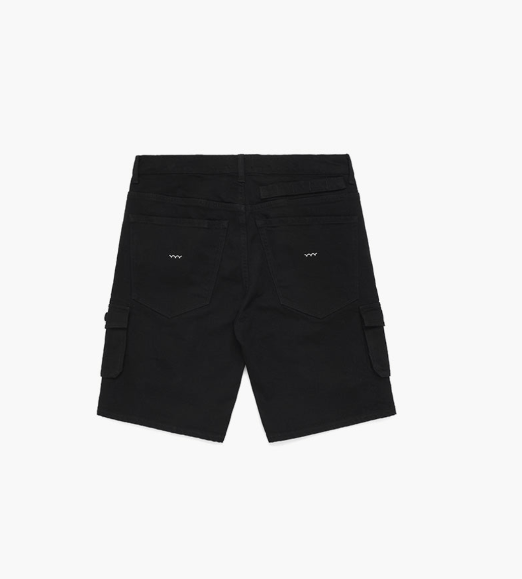 Blue Carats Denim Shorts