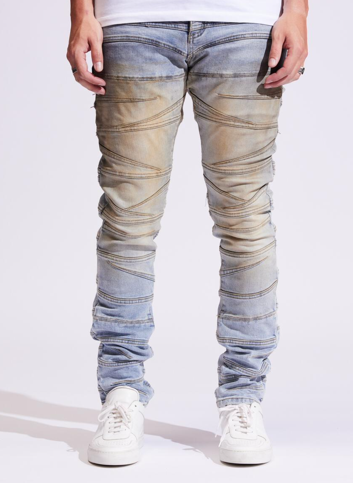 Embellish Denim Jeans