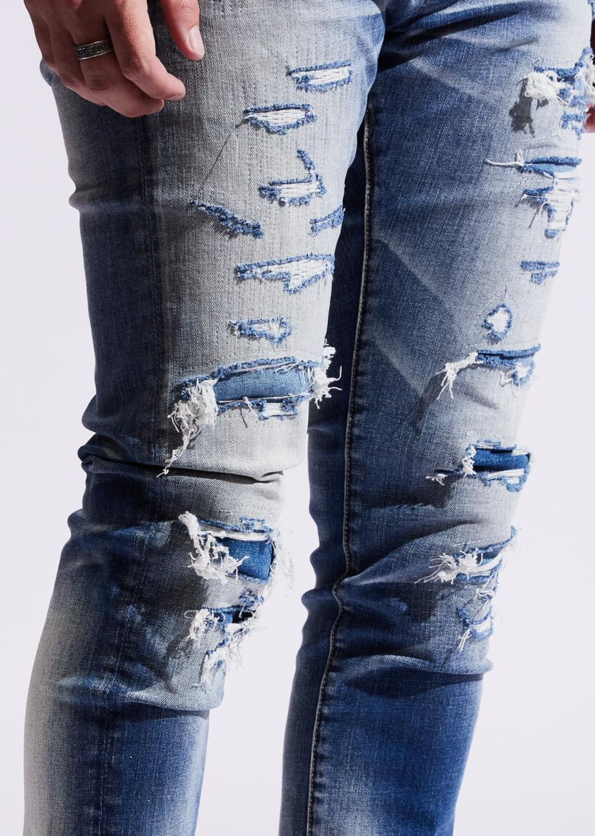 Embellish Denim Jeans