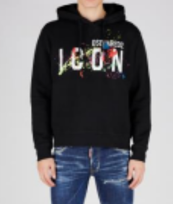 Dsquare Splatter Hoodie