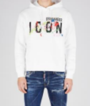 Dsquare Splatter Hoodie