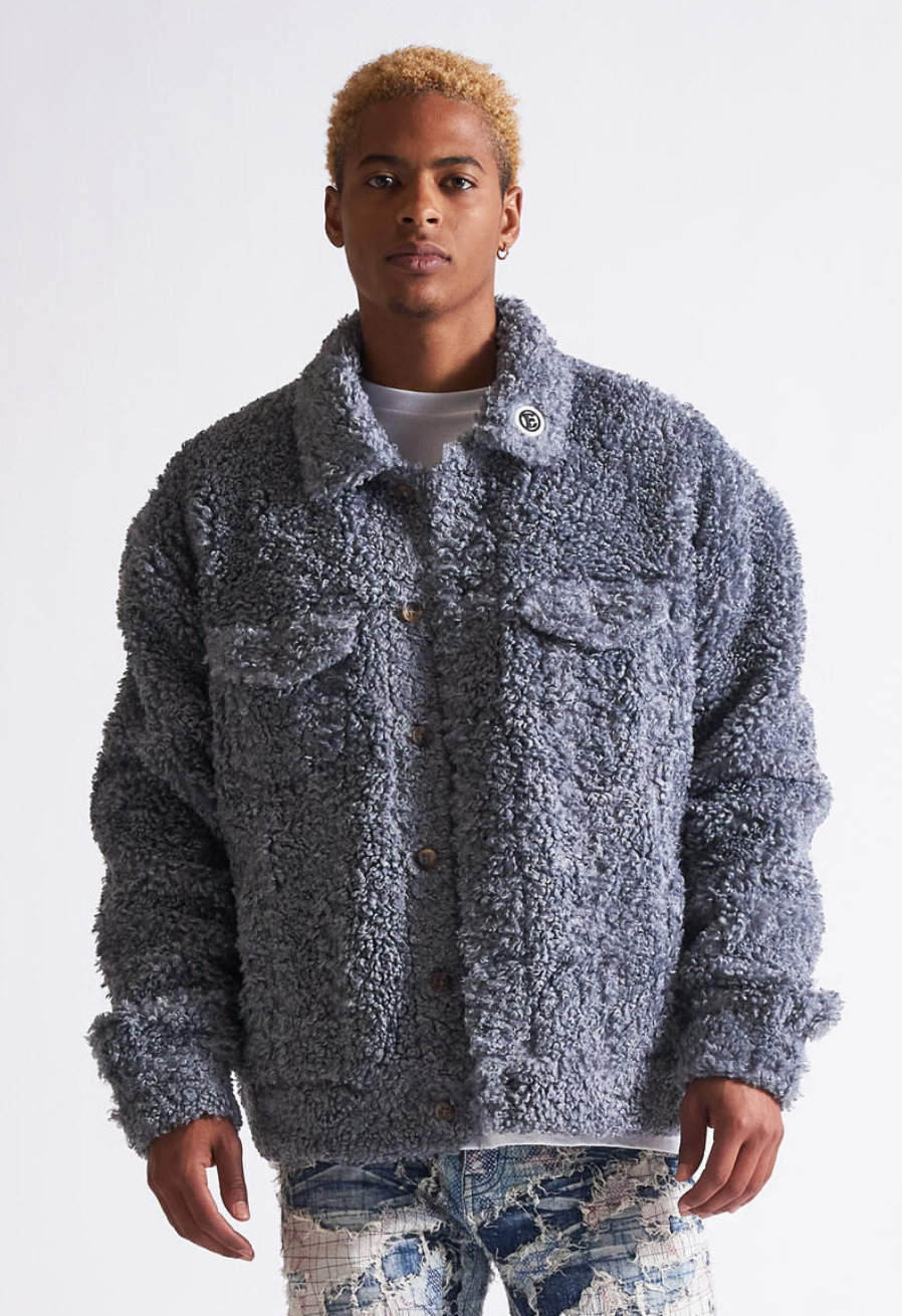 Embellish Sherpa Coat