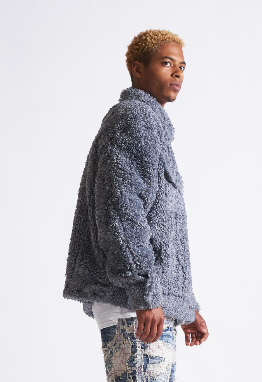 Embellish Sherpa Coat