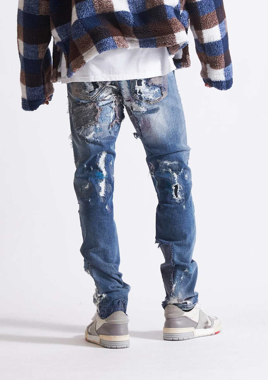 Embellish Denim Jeans