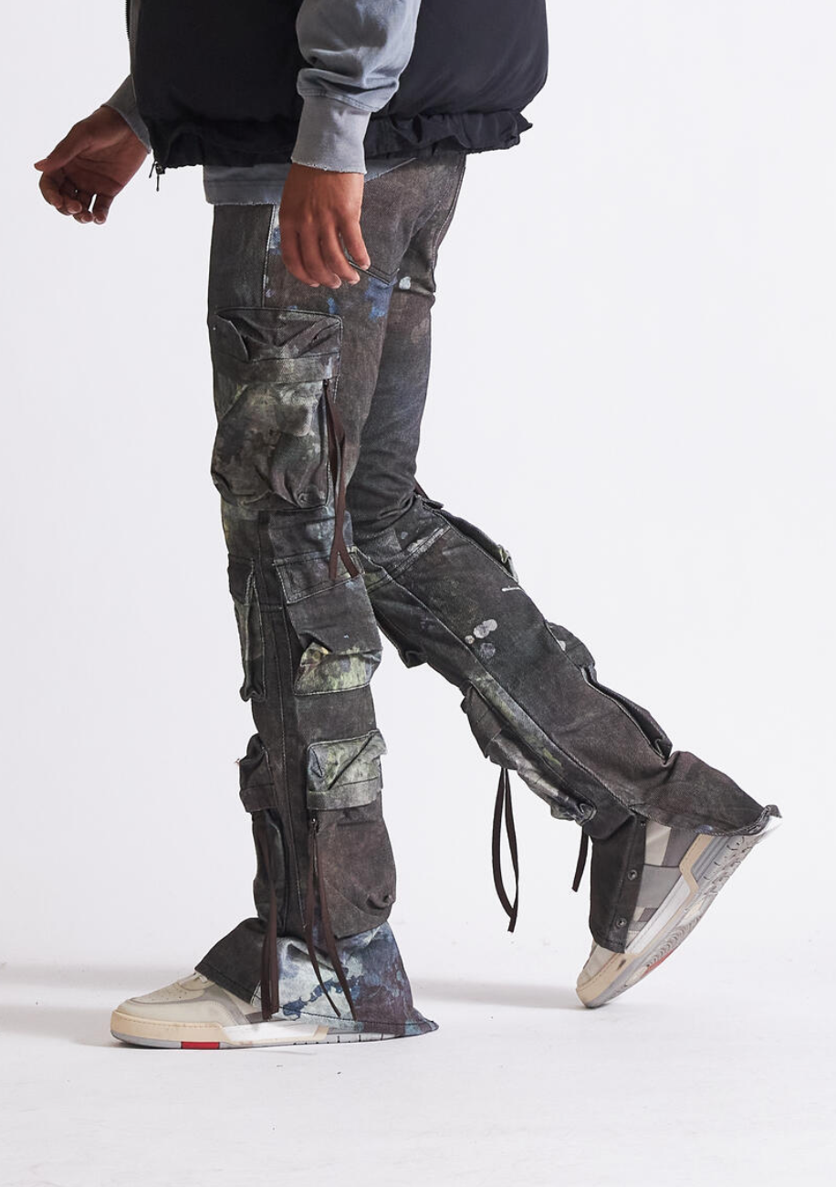 Embellish Cargo Jeans