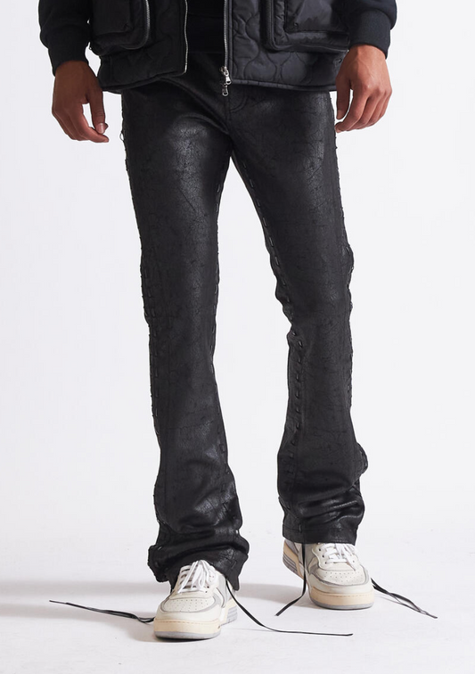Embellish Wax Jeans