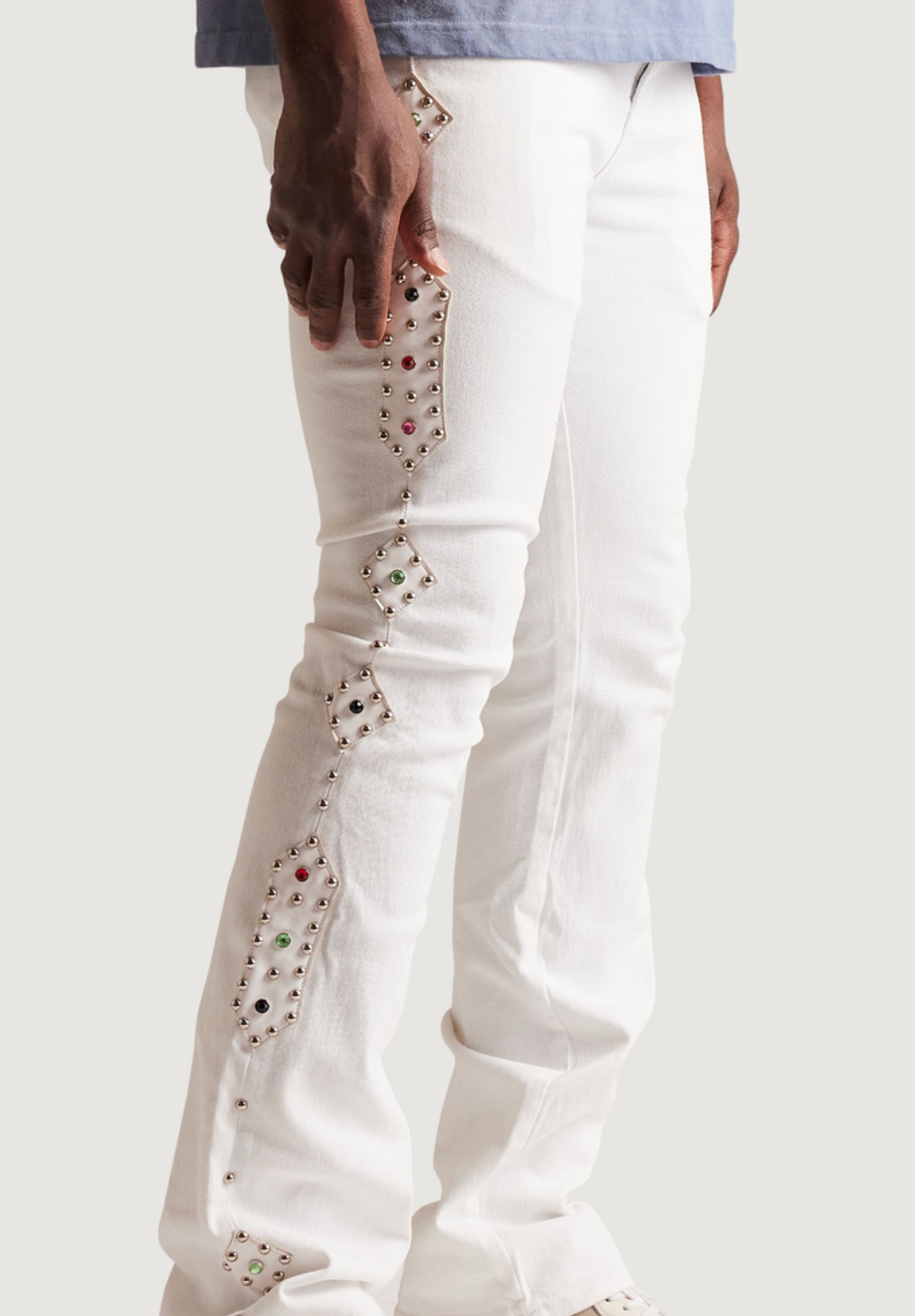 Embellish Denim Jeans