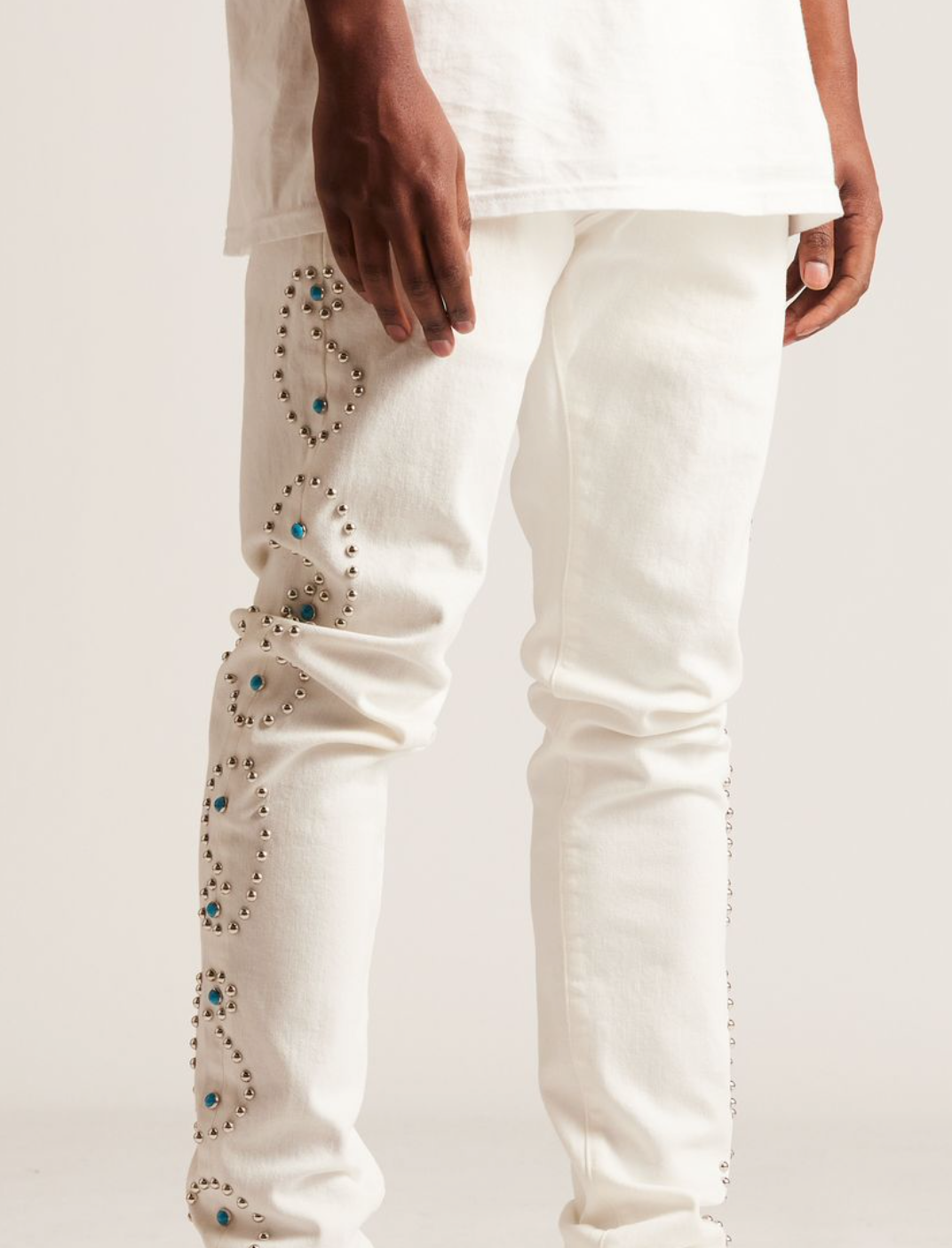 Embellish Denim Jeans