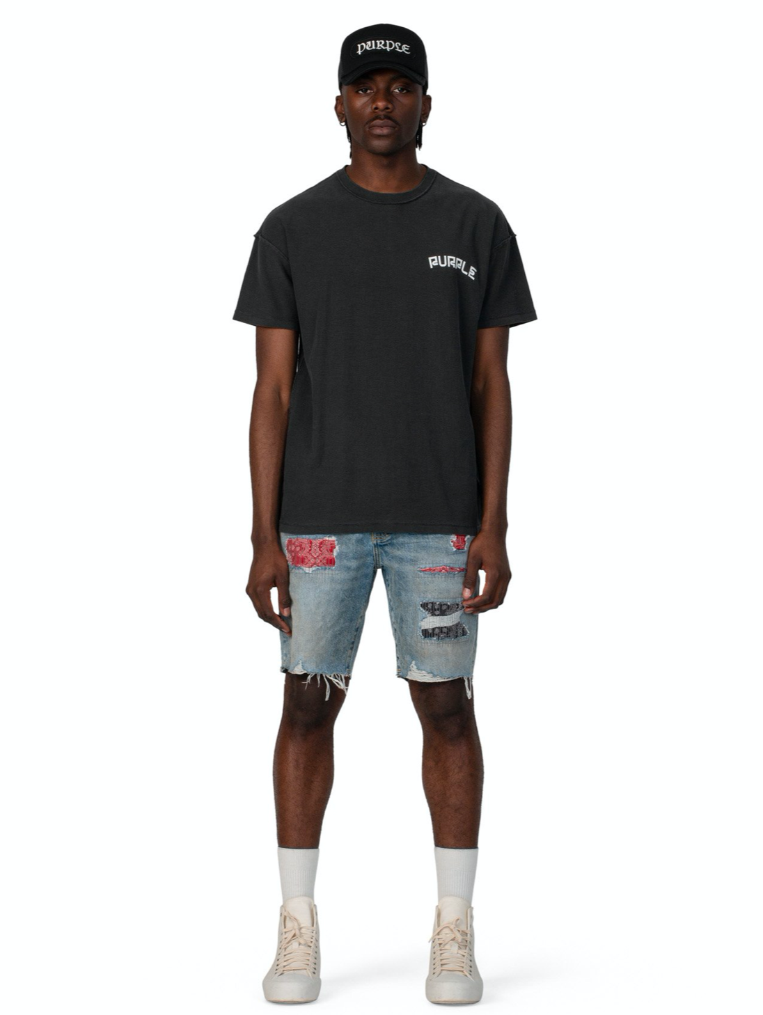 Purple Brand Denim Shorts | crispmen.