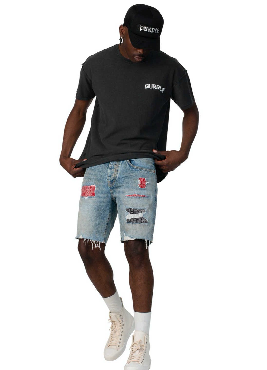 Purple Brand Denim Shorts | crispmen.