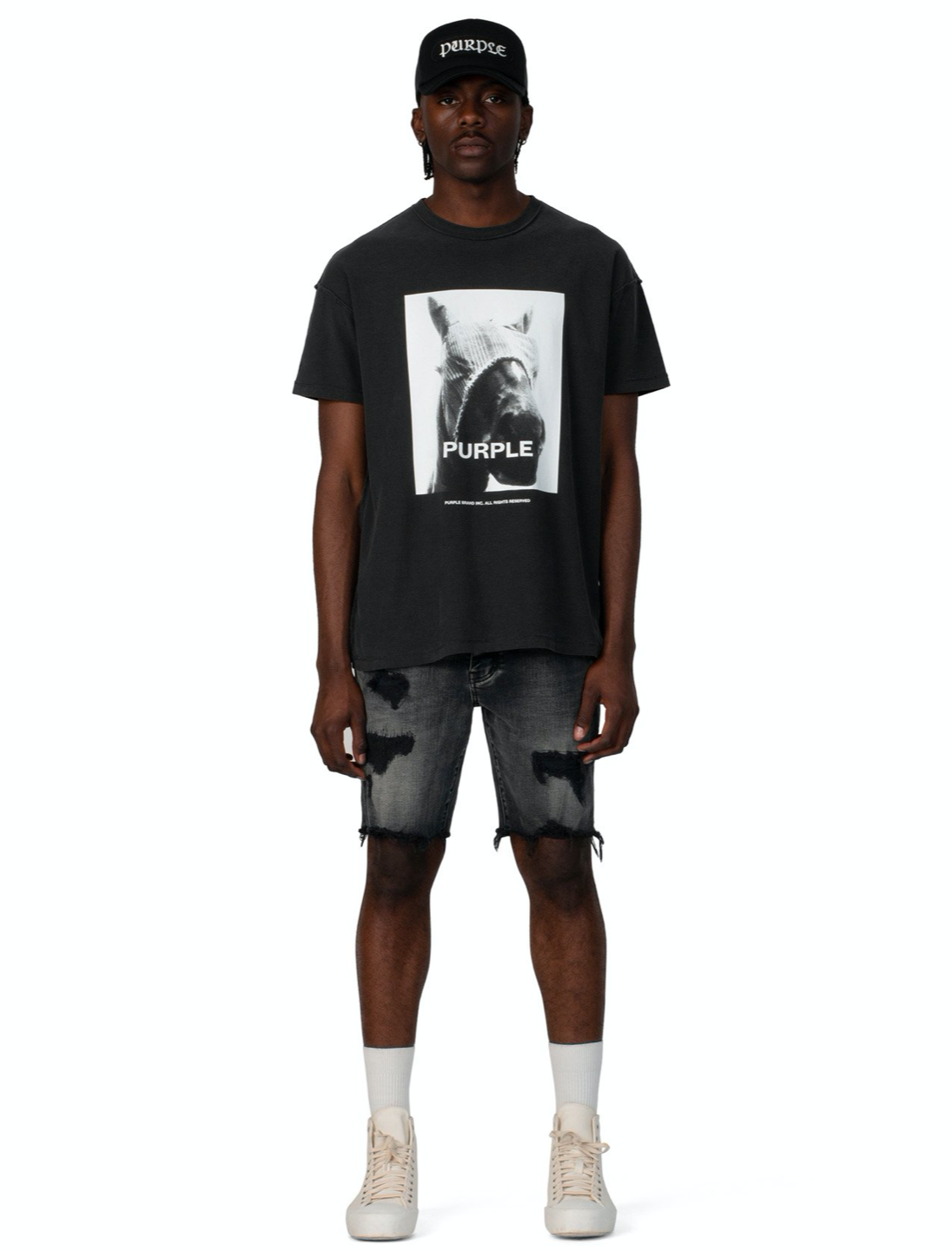 Purple Brand Denim Shorts | crispmen.