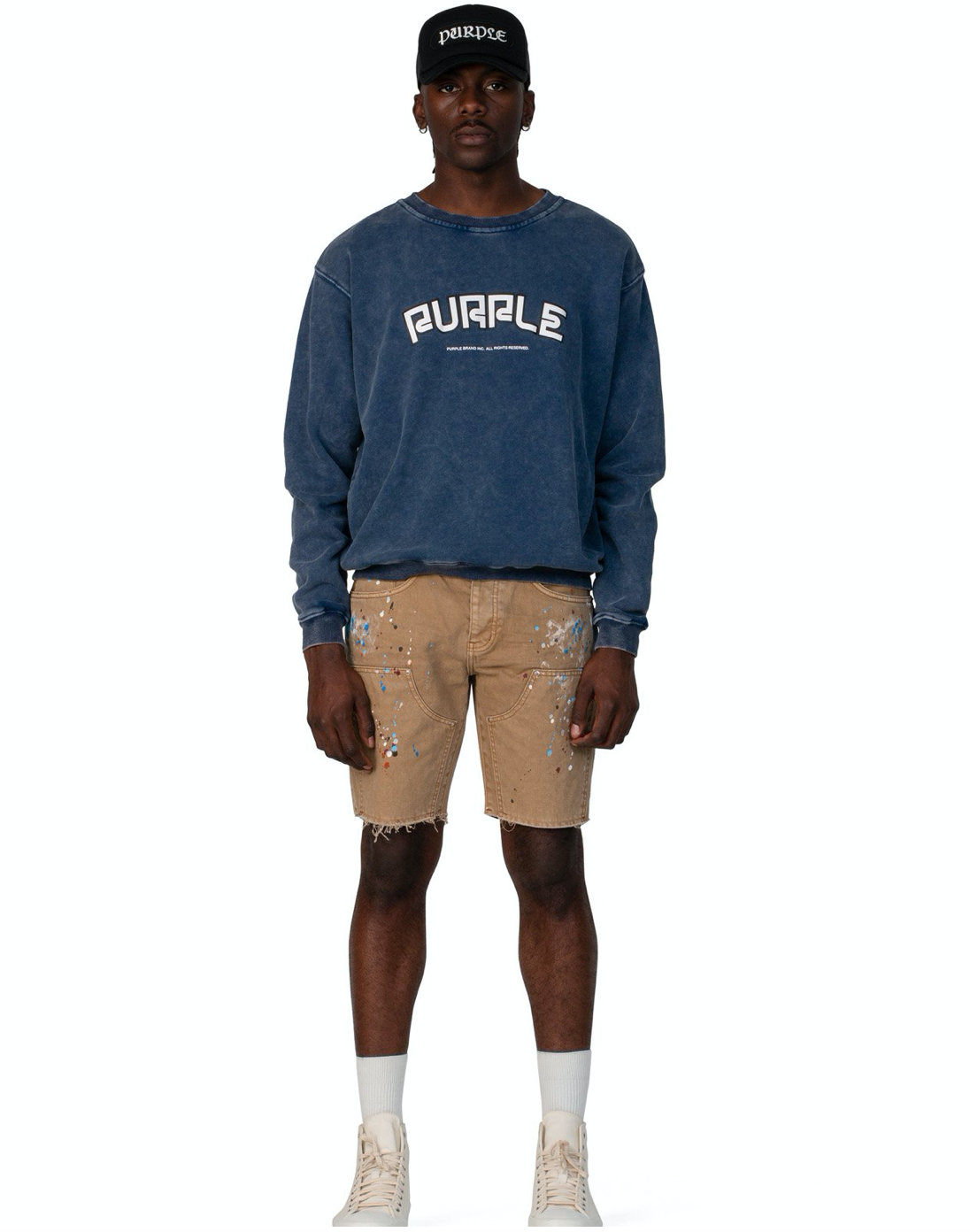 Purple Brand Denim Shorts | crispmen.