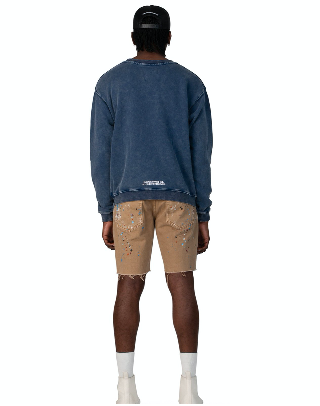 Purple Brand Denim Shorts | crispmen.