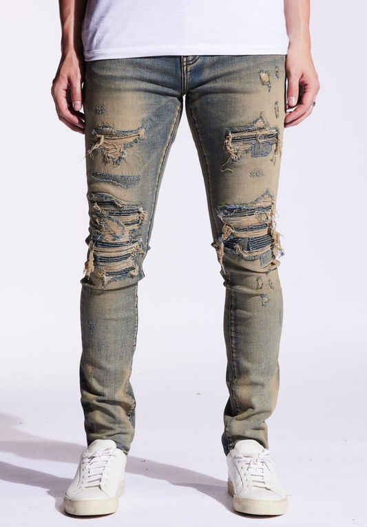 Embellish Denim Jeans | crispmen.