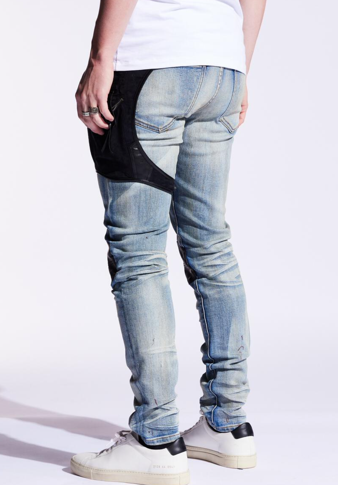 Embellish Denim Jeans | crispmen.