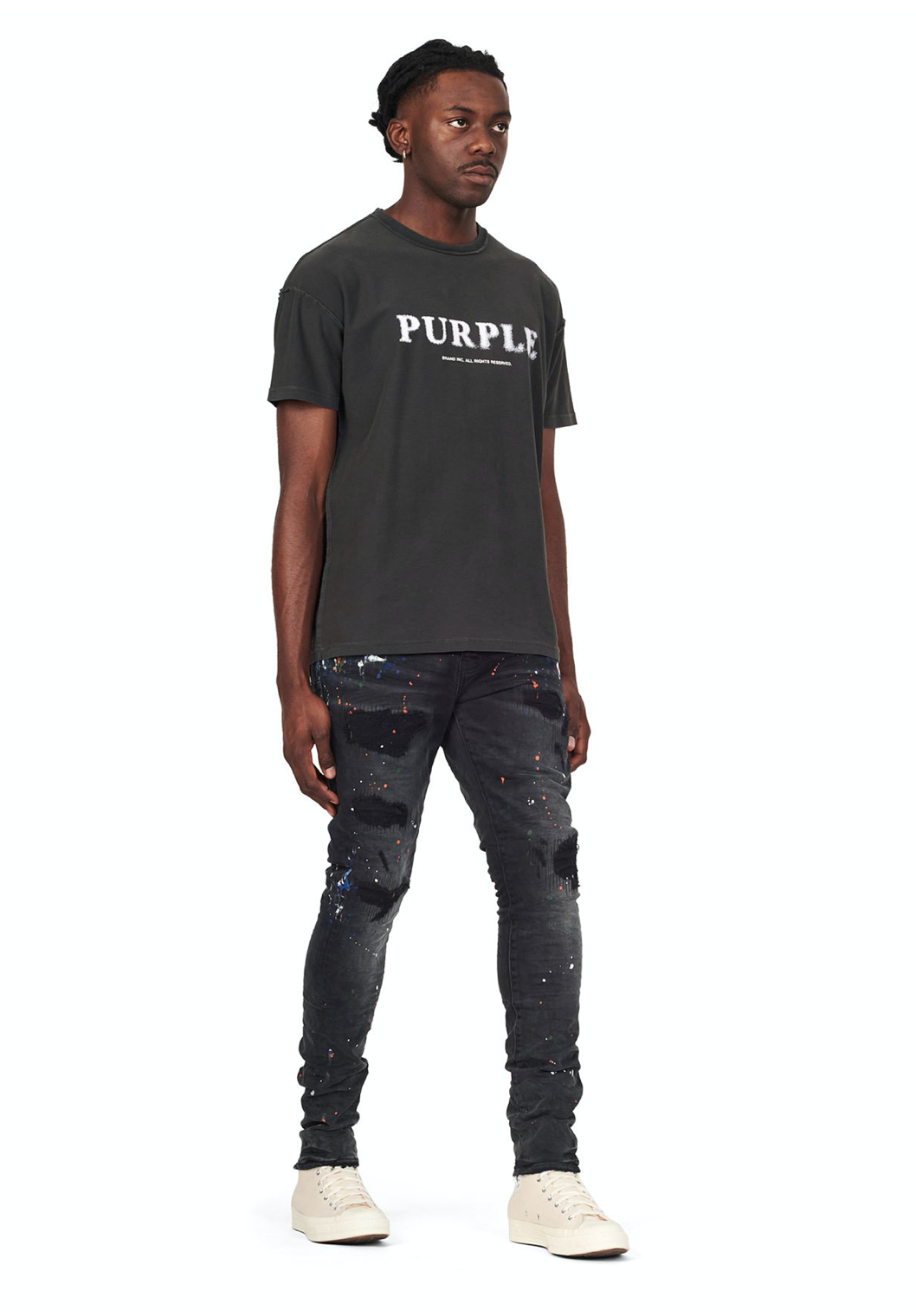 Purple Denim Jeans | crispmen.