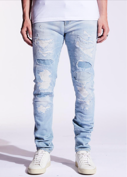 Embellish Denim Jeans | crispmen.