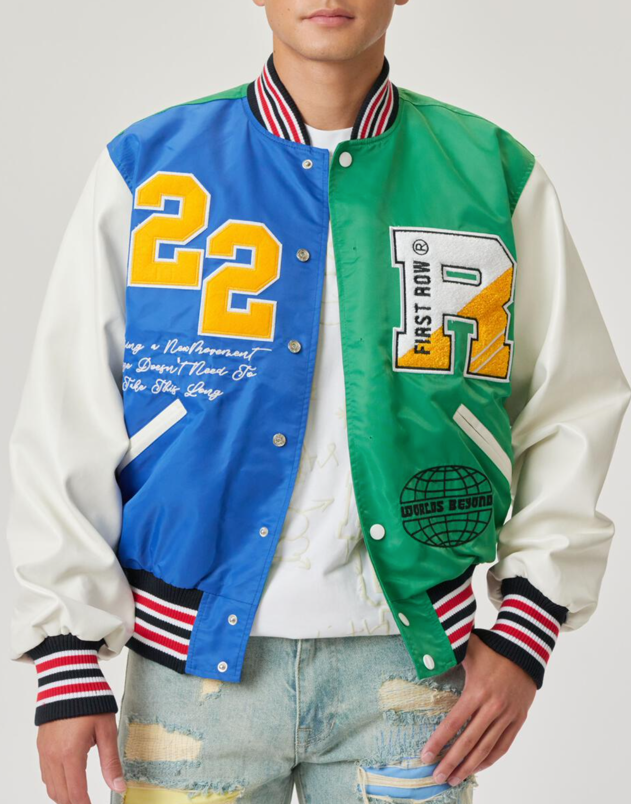 First Row Varsity Jacket | crispmen.