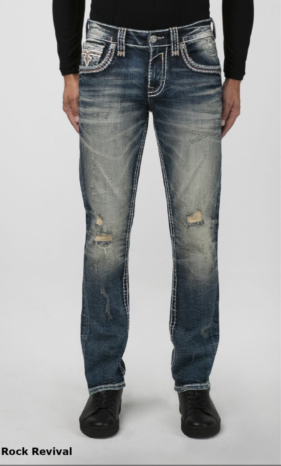 Rock Revival Denim Jeans | crispmen.