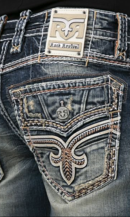 Rock Revival Denim Jeans | crispmen.