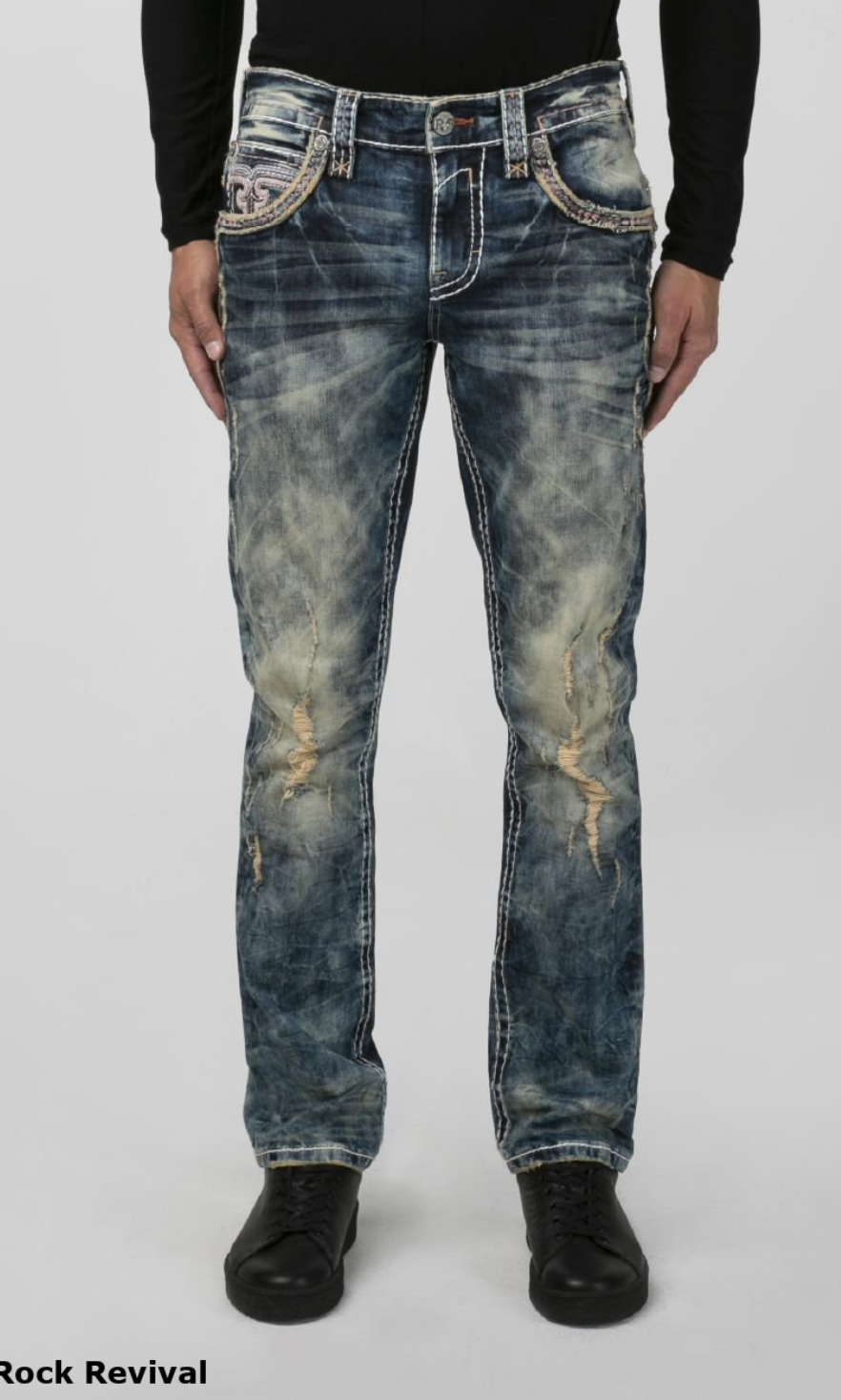 Rock Revival Denim Jeans | crispmen.