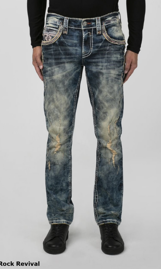 Rock Revival Denim Jeans | crispmen.
