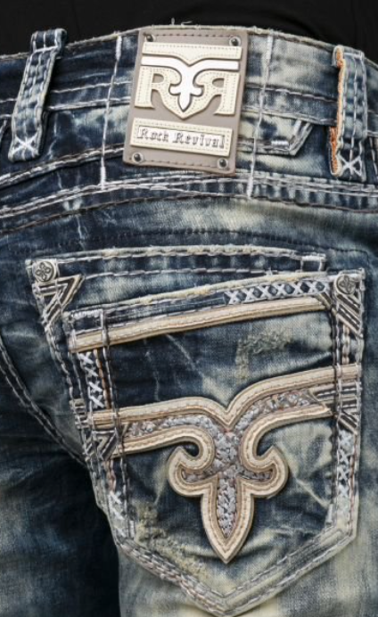 Rock Revival Denim Jeans | crispmen.