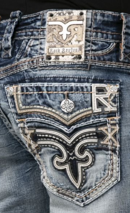 Rock Revival Denim Jeans | crispmen.