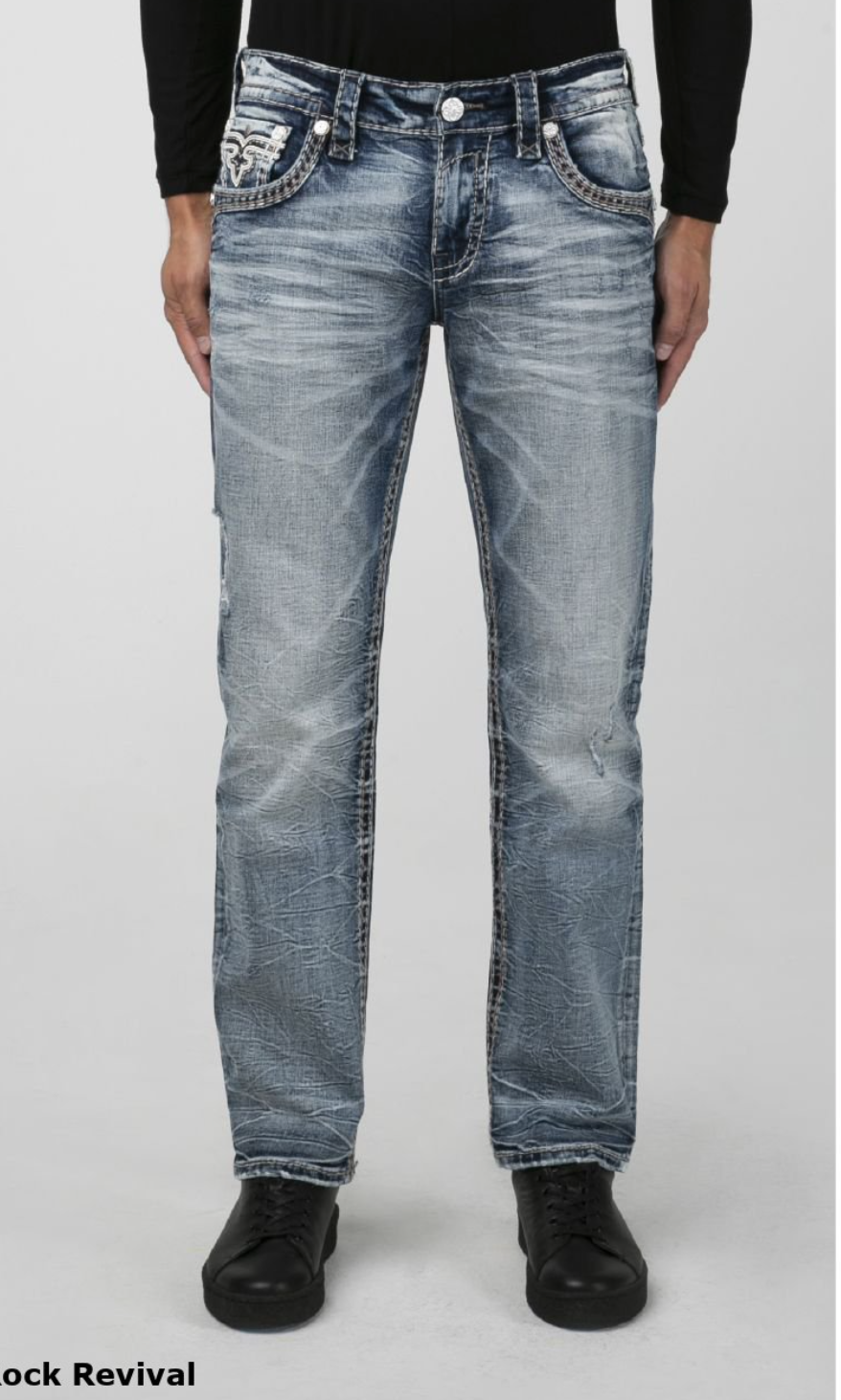 Rock Revival Denim Jeans | crispmen.