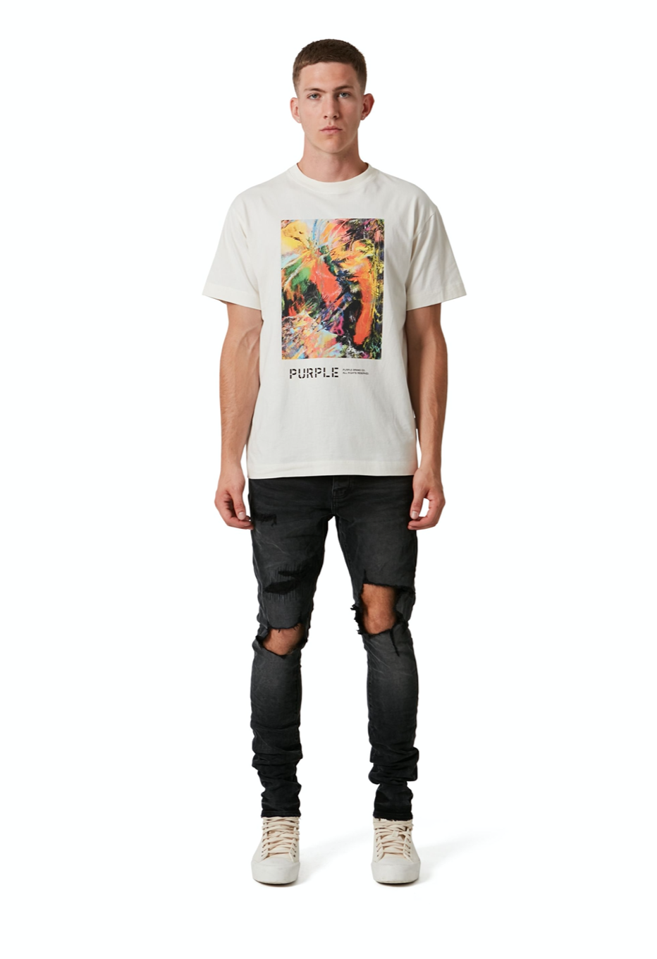 Purple Denim Jeans | crispmen.