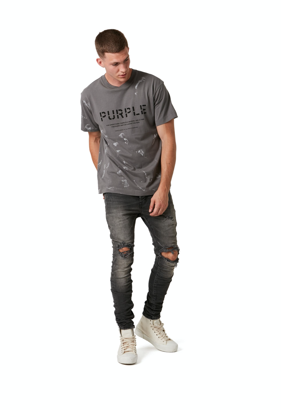 Purple Brand T-Shirt | crispmen.