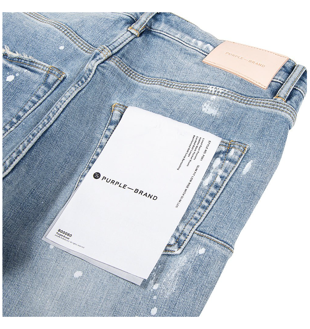 Purple Denim Jeans
