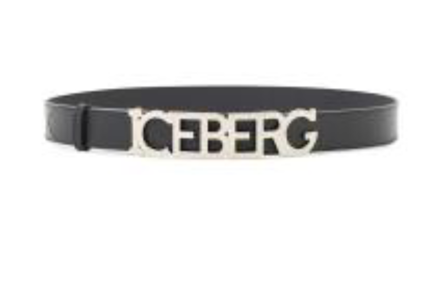 Black belt with Iceberg logo