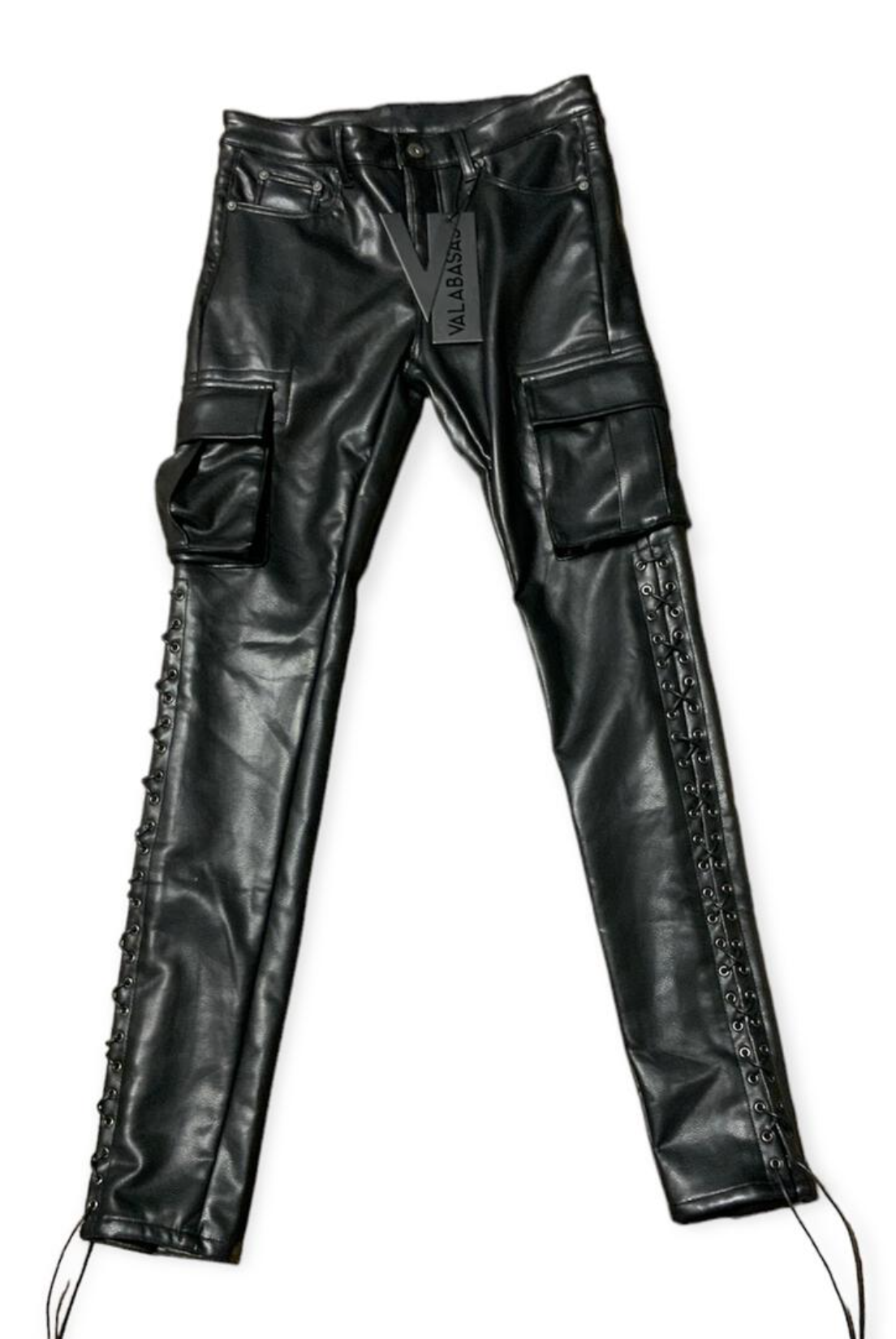 Valabasas Leather Stack Pants