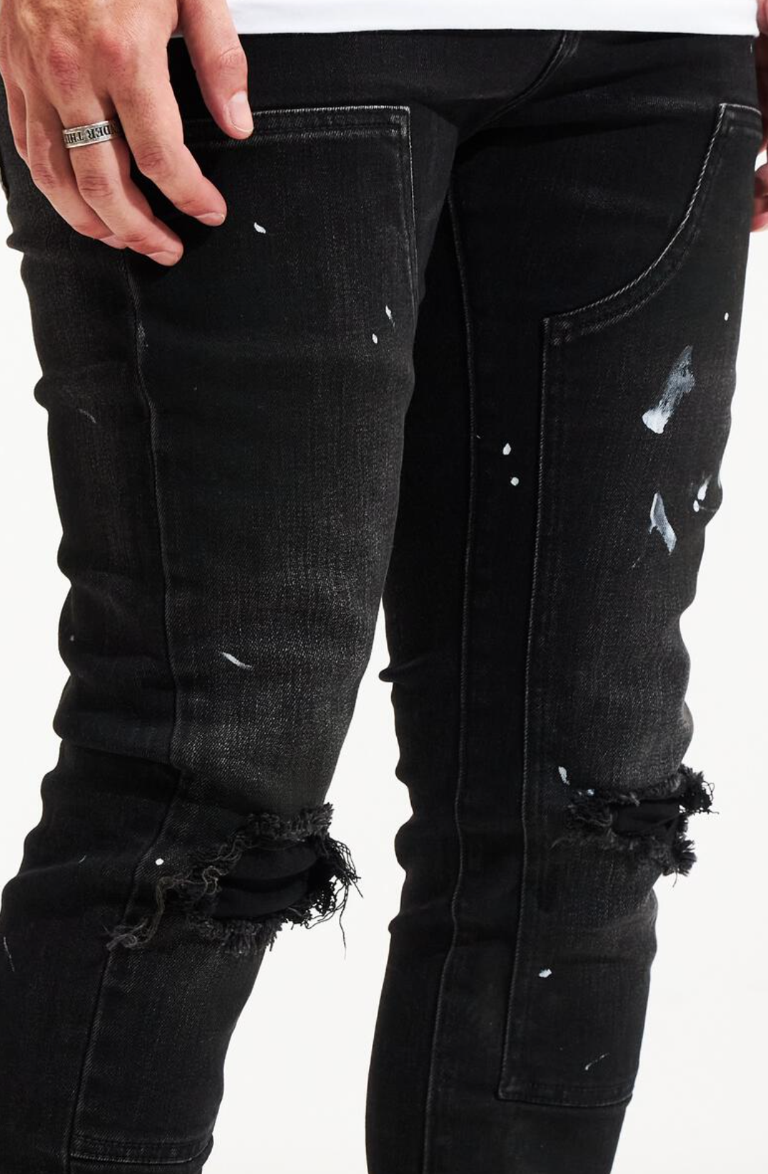 Embellish Denim Jeans