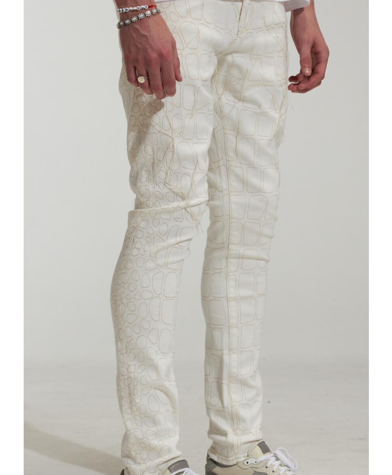 Embellish Denim Jeans