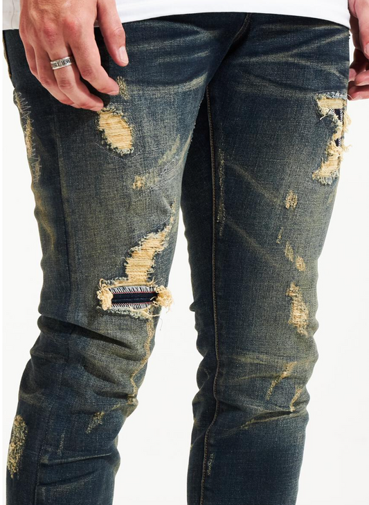 Embellish Denim Jeans